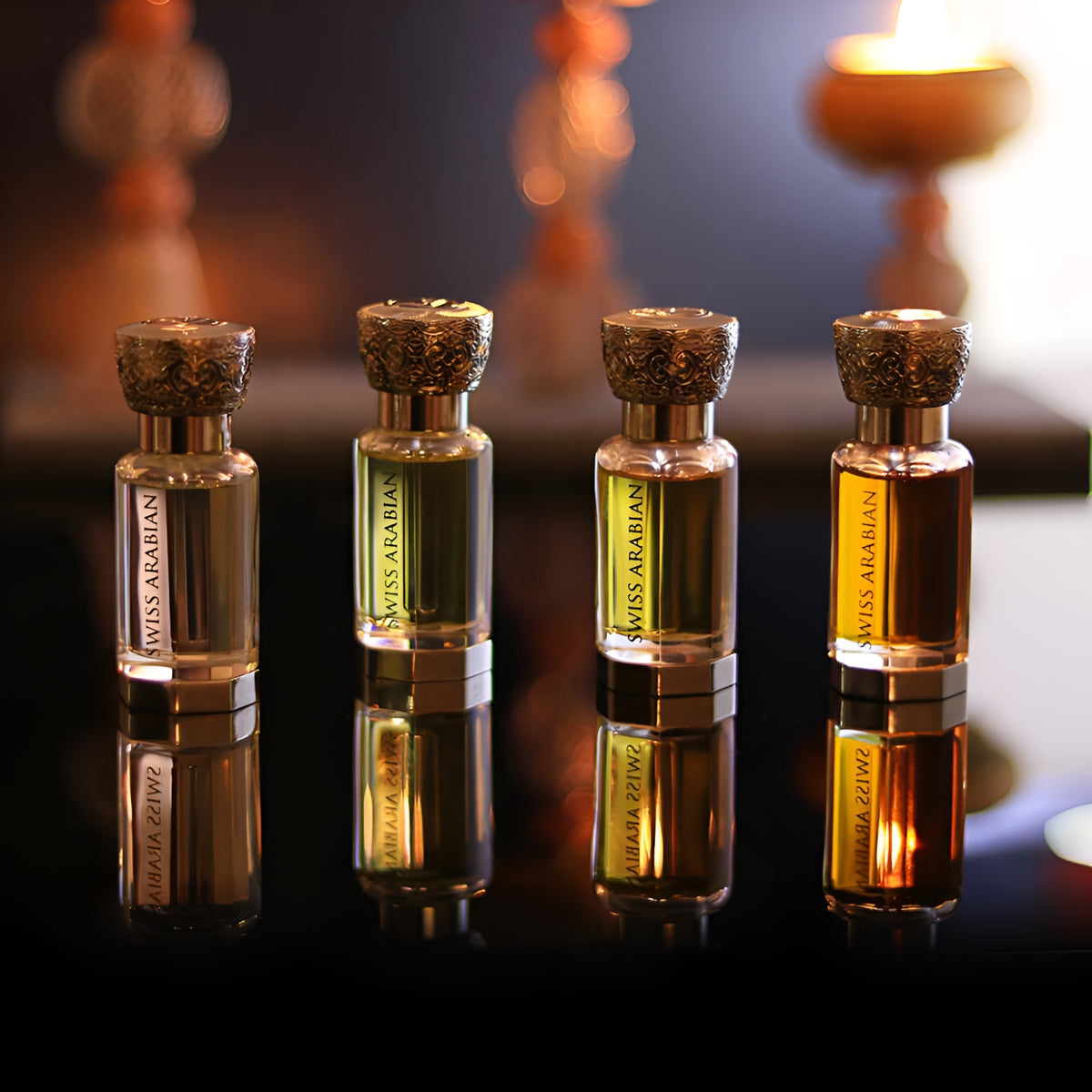Una goccia d'olio dorato posata sulla pelle